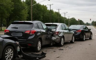 Who Is At Fault In A Chain Reaction Car Accident?